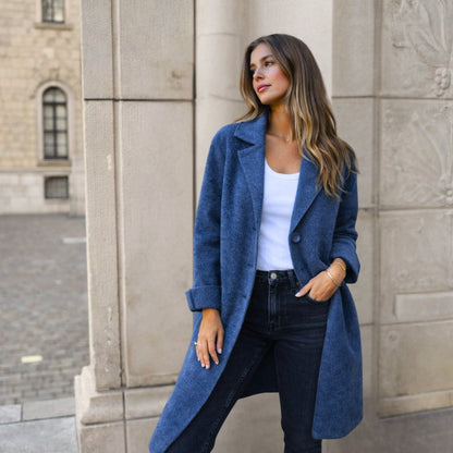 Stella - Élégante Veste à Boutons Structurée