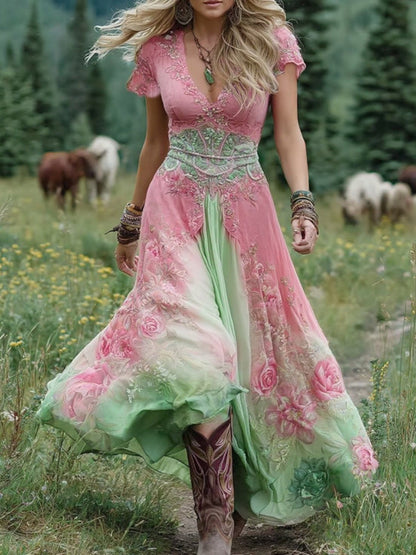 Robe Maxi Isla Grace - Élégante Robe