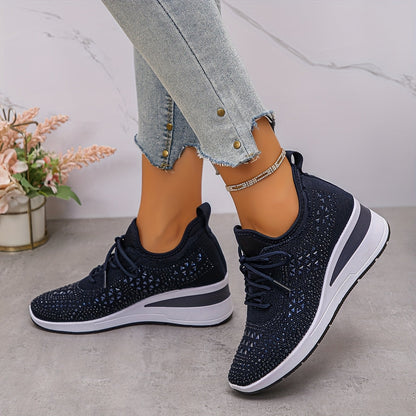 Baskets décontractées, à la mode, respirantes pour femmes - Confortables