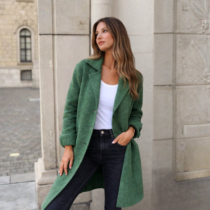 Stella - Élégante Veste à Boutons Structurée