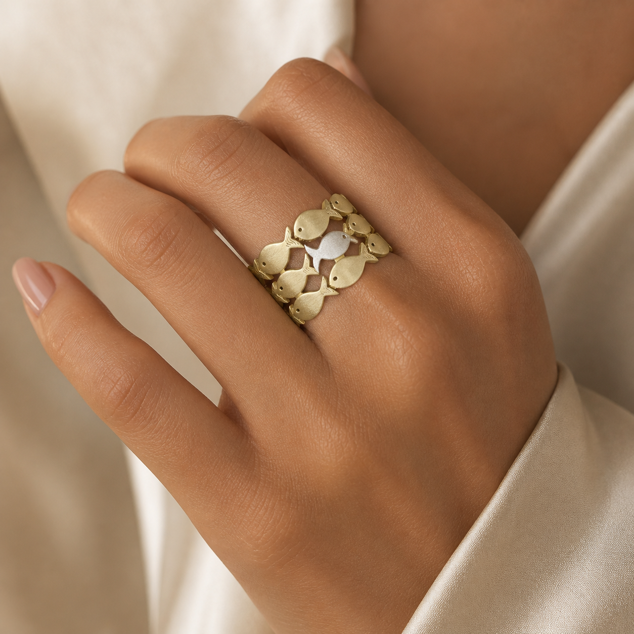 Contre le Courant — Bague Déclaration