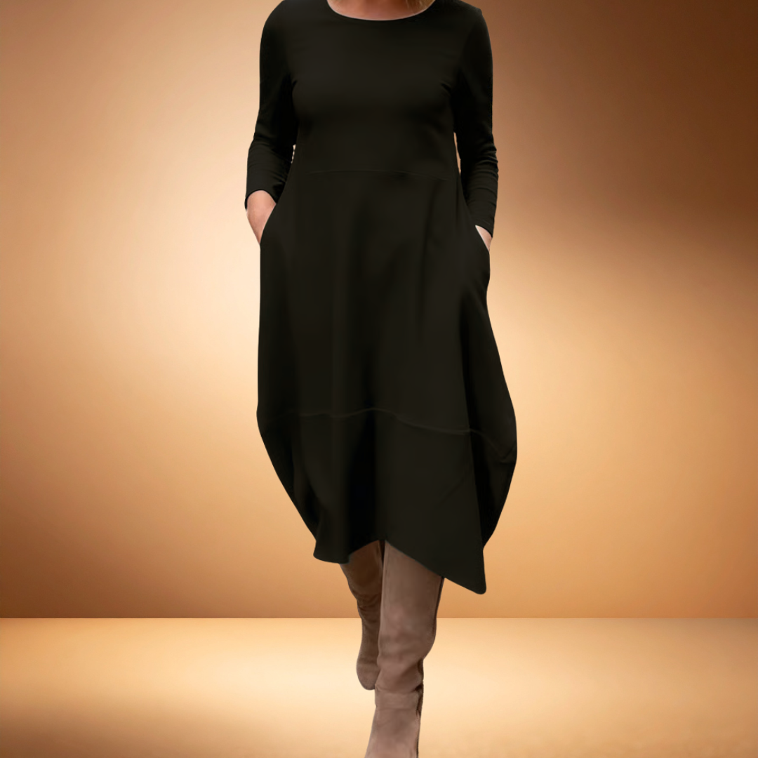Velvára - Robe Élégante Soie-Touch