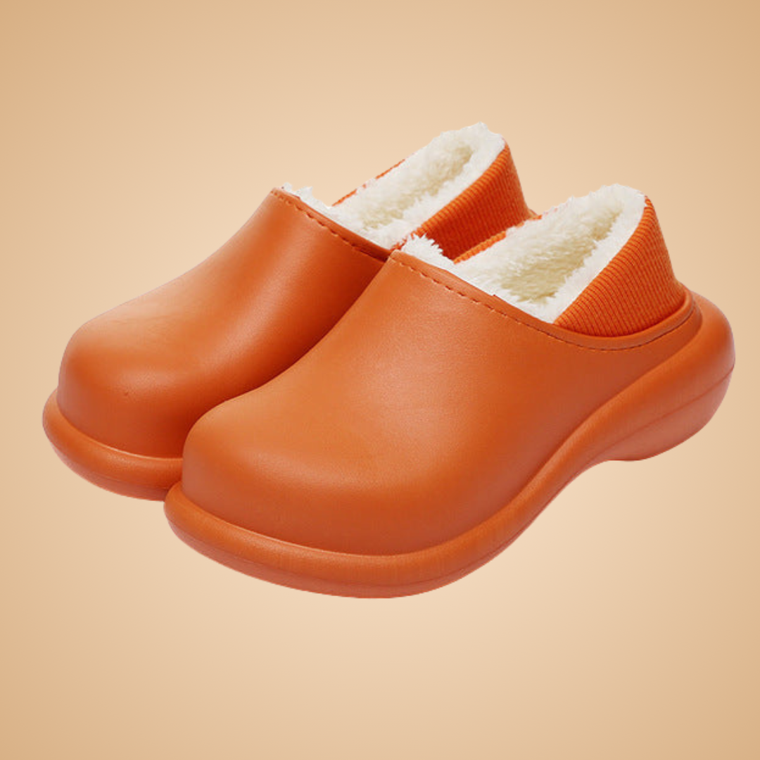 Chausson en Peluche Confortable sans Lacets