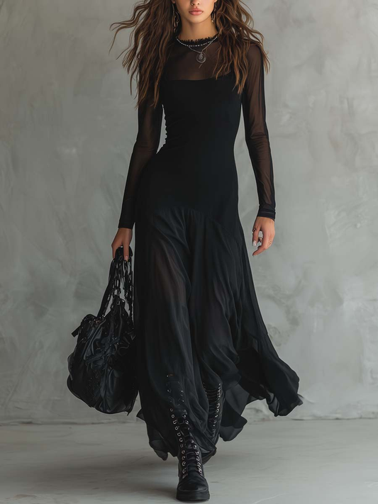 Ashley Flowing - Élégante Robe maxi