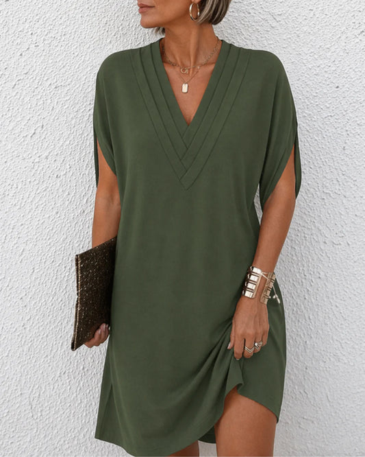 Avènne — Robe Midi à Col V